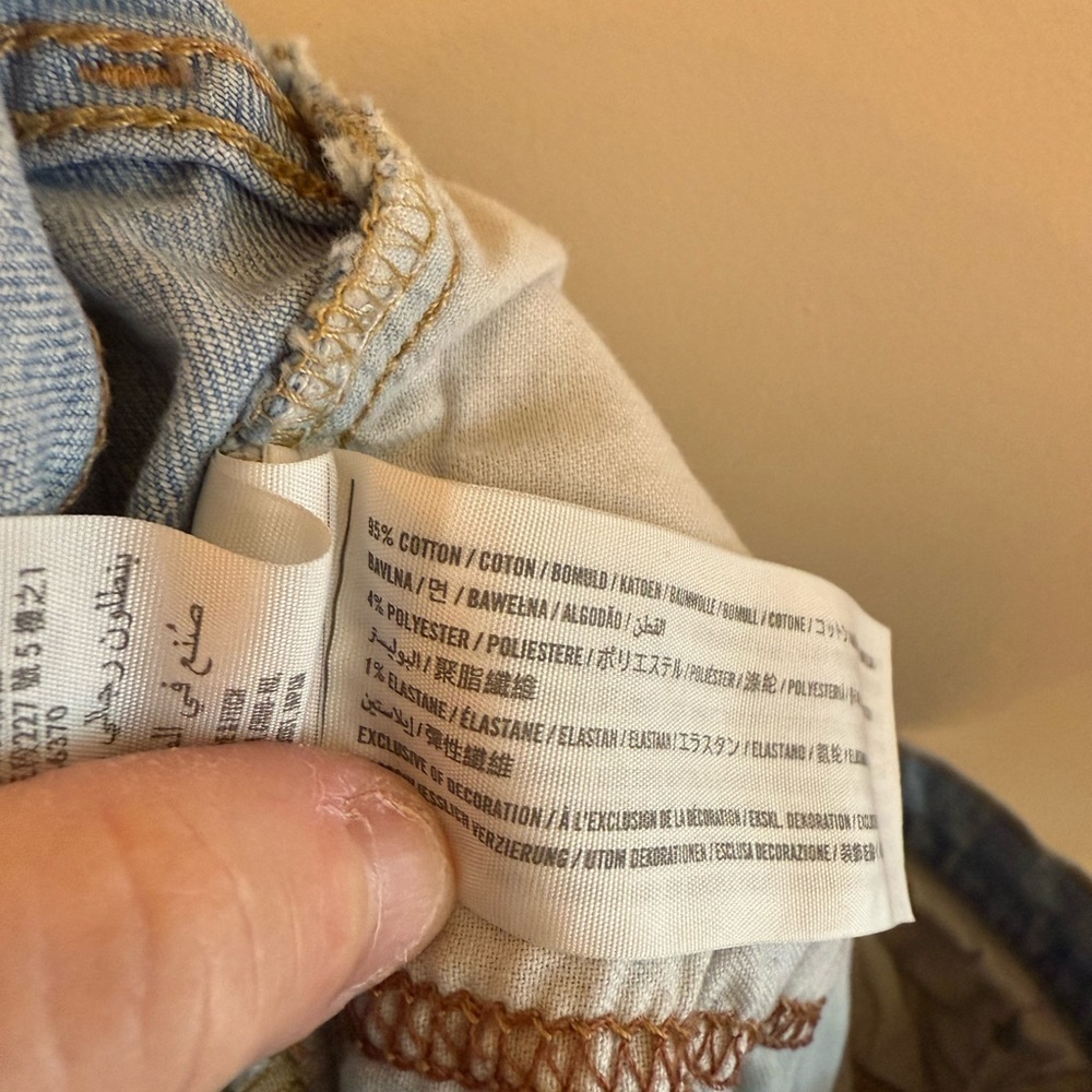 Hollister Light Blue Men's Skinny Jeans - Picture 7 of 7